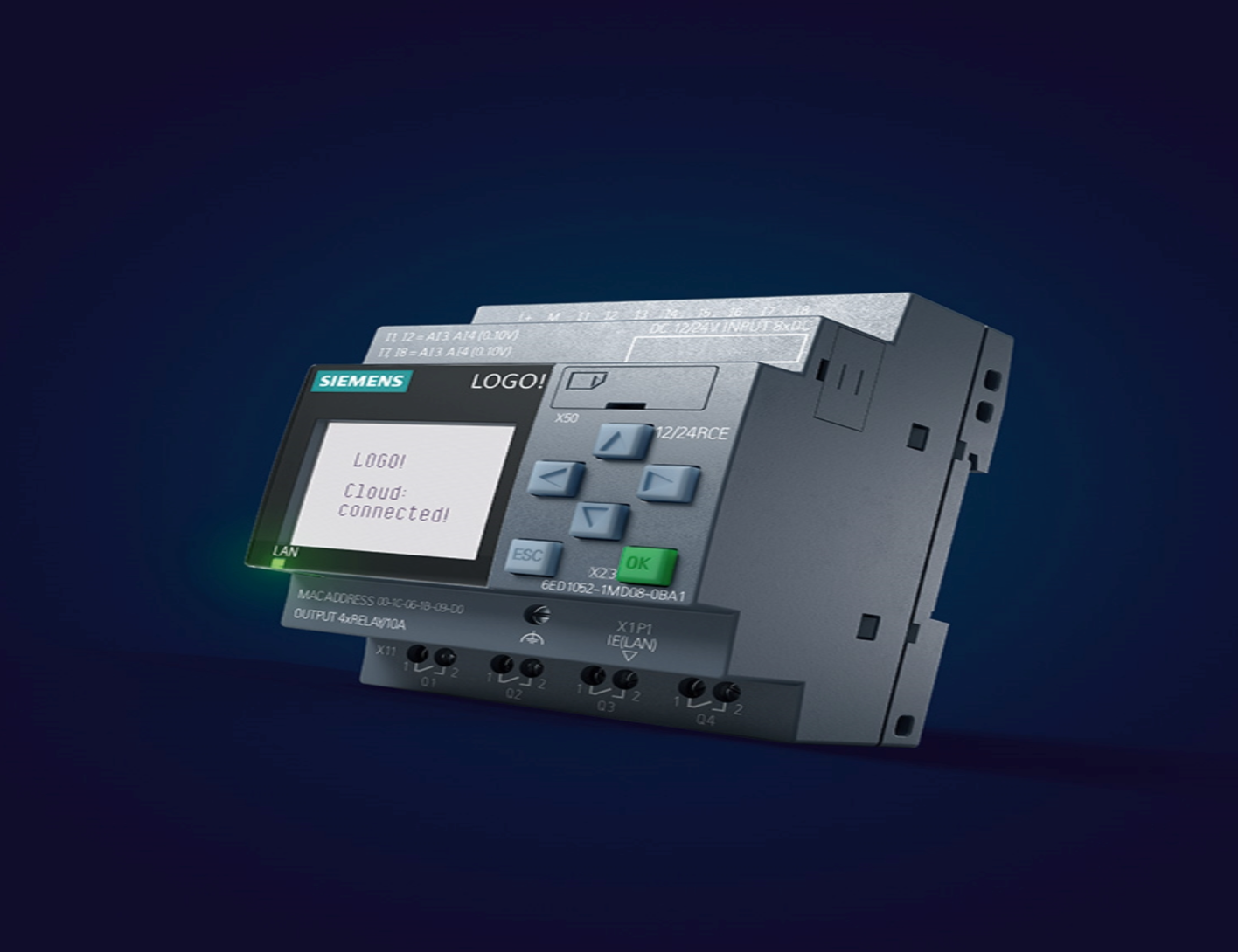 Siemens LOGO! 8 logic module